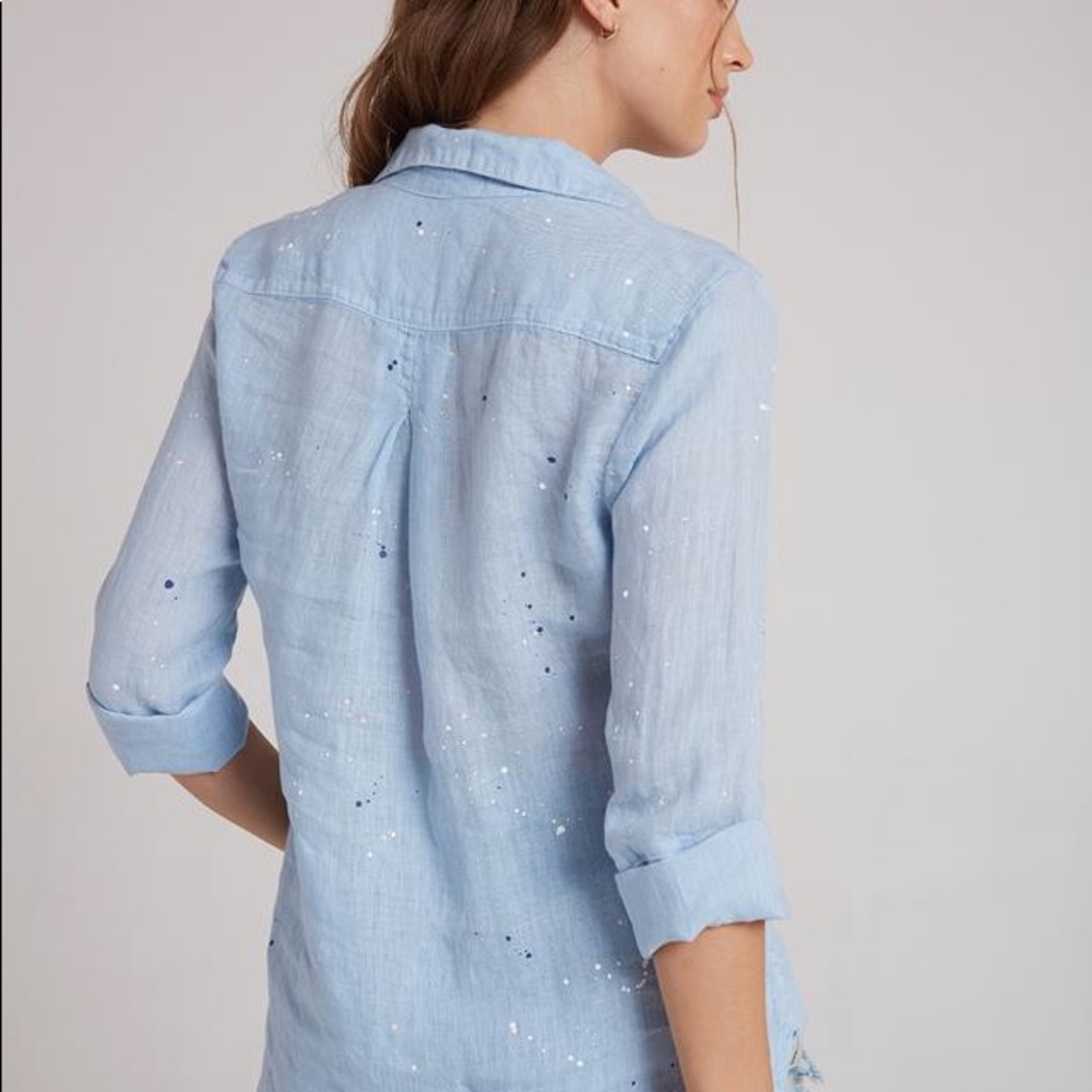 Last One ♥️ Bella Dahl Inside Pocket Button Down - Picture 3 of 3